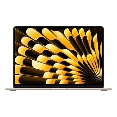 Laptop Apple APPLE MBA15 M3(8/10)24GB 512GB Starlight cu procesor Apple M3, 15.3