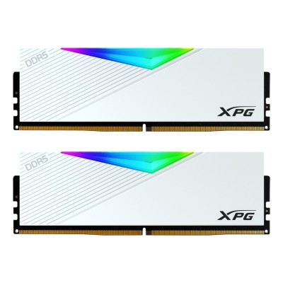 Memorie RAM ADATA XPG Lancer RGB, 32GB (2x16GB) DDR5, 6400MHz, CL32, Dual Channel, Alb