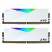 Memorie RAM ADATA XPG Lancer RGB, 32GB (2x16GB) DDR5, 6400MHz, CL32, Dual Channel, Alb