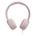 Casti JBL JBLT500PIK On-ear, cu fir, cu microfon Casti JBL JBLT500PIK On-ear, cu fir, cu microfon