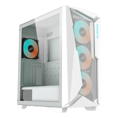 Carcasa Gigabyte C301GW V2 Mid Tower, tempered glass, Alb