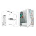 Carcasa Gigabyte C301GW V2 Mid Tower, tempered glass, Alb