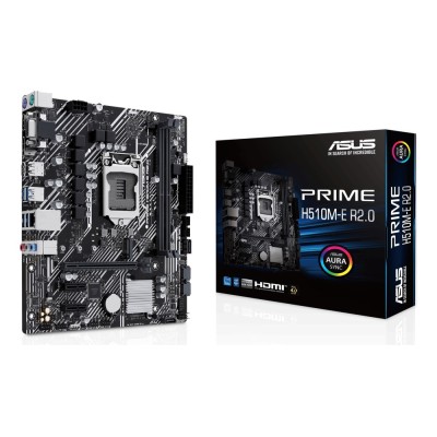 Placa de baza ASUS PRIME H510M-E R2.0, Intel H470, LGA 1200, mATX, DDR4