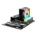Cooler CPU be quiet! Pure Rock 3 LX, 1x120mm, ARGB Cooler CPU be quiet! Pure Rock 3 LX, 1x120mm, ARGB