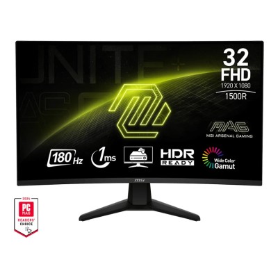 Monitor MSI MAG 32C6 31.5 inch, 1920 x 1080 px, VA, 180 Hz, Curbat, Gaming Monitor MSI MAG 32C6 31.5 inch, 1920 x 1080 px, VA, 180 Hz, Curbat, Gaming