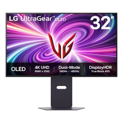 Monitor LG 32GS95UV-B 32 inch, 3840 x 2160 px, OLED, 240 Hz, Gaming Monitor LG 32GS95UV-B 32 inch, 3840 x 2160 px, OLED, 240 Hz, Gaming