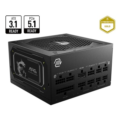 Sursa MSI MAG A750GL PCIE5 II 750W, 80 PLUS Gold, full modulara