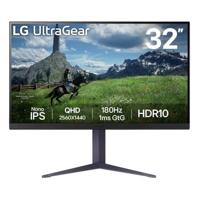 Monitor LG 32GS85Q-B 31.5 inch, 2560 x 1440 px, IPS, 180 Hz, Gaming Monitor LG 32GS85Q-B 31.5 inch, 2560 x 1440 px, IPS, 180 Hz, Gaming