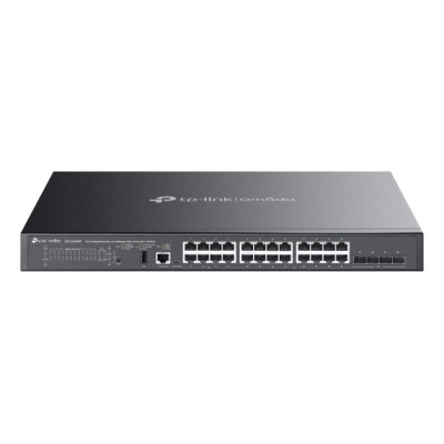 Switch TP-Link SG5428XMPP 24 porturi Gigabit Administrabil, PoE+, PoE++, + SFP+ uplink, Rack 19 Switch TP-Link SG5428XMPP 24 porturi Gigabit Administrabil, PoE+, PoE++, + SFP+ uplink, Rack 19