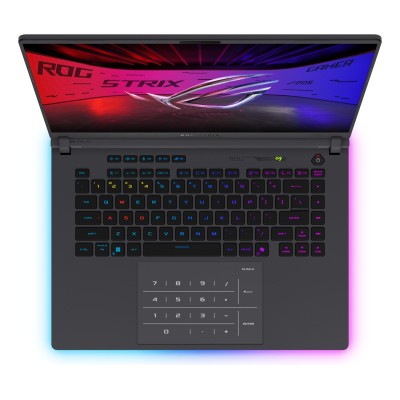 Laptop Asus ROG Strix G16 (2025) Gaming cu procesor Intel Core Ultra 7 255HX până la 5.2GHz, 16" 2560 x 1600 px IPS-level 16:10, 16GB DDR5, 512GB SSD, NVIDIA GeForce RTX 5050 8GB, Fără sistem de operare, Gray, 2 ani Laptop Asus ROG Strix G16 (2025) Gaming cu procesor Intel Core Ultra 7 255HX până la 5.2GHz, 16" 2560 x 1600 px IPS-level 16:10, 16GB DDR5, 512GB SSD, NVIDIA GeForce RTX 5050 8GB, Fără sistem de operare, Gray, 2 ani
