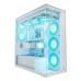 Carcasa Arctic Xtender Wh Mid Tower, tempered glass, Alb