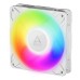 Ventilator carcasa Arctic P12 Pro A-RGB 120mm, PWM, ARGB, Alb, pachet x3