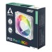 Ventilator carcasa Arctic P12 Pro A-RGB 120mm, PWM, ARGB, Alb, pachet x3