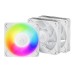 Ventilator carcasa Arctic P12 Pro A-RGB 120mm, PWM, ARGB, Alb, pachet x3