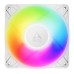 Ventilator carcasa Arctic P12 Pro A-RGB 120mm, PWM, ARGB, Alb, pachet x3