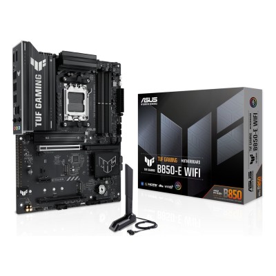 Placa de baza ASUS TUF GAMING B850-E WIFI, AMD B850, AM5, ATX, DDR5, Wi‑Fi 6E