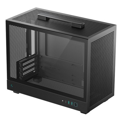 Carcasa DeepCool CH160 PLUS Mini Tower, tempered glass