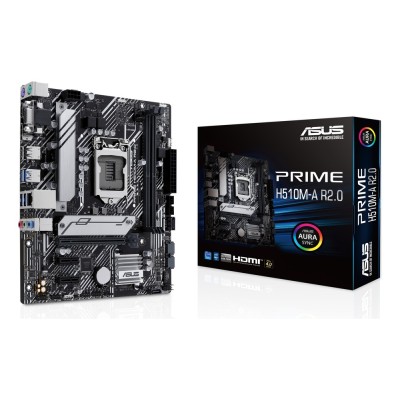 Placa de baza ASUS PRIME H510M-A R2.0, Intel H510, LGA 1200, mATX, DDR4