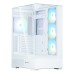 Carcasa Zalman P40 Prism Plus Mid Tower, tempered glass, Alb Carcasa Zalman P40 Prism Plus Mid Tower, tempered glass, Alb