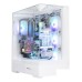 Carcasa Zalman P40 Prism Plus Mid Tower, tempered glass, Alb Carcasa Zalman P40 Prism Plus Mid Tower, tempered glass, Alb