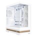 Carcasa Zalman P40 NAMU Mid Tower, tempered glass, Alb Carcasa Zalman P40 NAMU Mid Tower, tempered glass, Alb