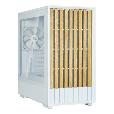 Carcasa Zalman P10 NAMU Mini Tower, tempered glass, Alb Carcasa Zalman P10 NAMU Mini Tower, tempered glass, Alb