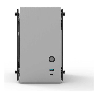 Carcasa Zalman M2 mini Mini Tower, tempered glass, Argintiu Carcasa Zalman M2 mini Mini Tower, tempered glass, Argintiu
