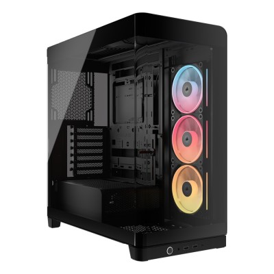 Carcasa Corsair FRAME 4500X LX-R RGB Mid Tower, tempered glass