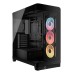 Carcasa Corsair FRAME 4500X LX-R RGB Mid Tower, tempered glass
