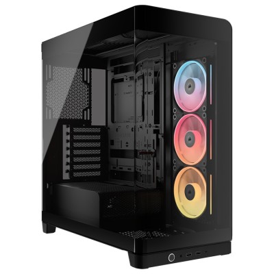 Carcasa Corsair FRAME 4500X LX-R RGB Mid Tower, tempered glass