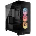 Carcasa Corsair FRAME 4500X LX-R RGB Mid Tower, tempered glass