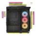 Carcasa Corsair FRAME 4500X LX-R RGB Mid Tower, tempered glass