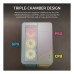 Carcasa Corsair AIR 5400 LX-R RGB iCUE LINK Triple Chamber Mid Tower, tempered glass, Alb Carcasa Corsair AIR 5400 LX-R RGB iCUE LINK Triple Chamber Mid Tower, tempered glass, Alb