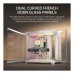Carcasa Corsair AIR 5400 LX-R RGB iCUE LINK Triple Chamber Mid Tower, tempered glass, Alb Carcasa Corsair AIR 5400 LX-R RGB iCUE LINK Triple Chamber Mid Tower, tempered glass, Alb