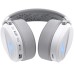 Casti ASUS ROG Pelta RGB White Over-ear Gaming, Wireless + Bluetooth + cablu, cu microfon