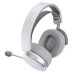 Casti ASUS ROG Pelta RGB White Over-ear Gaming, Wireless + Bluetooth + cablu, cu microfon