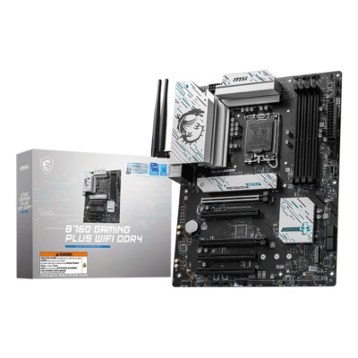 Placa de baza MSI B760 GAMING PLUS WIFI DDR4, Intel B760, LGA 1700, ATX, DDR4