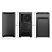 Carcasa be quiet! PURE BASE 501 Mid Tower, tempered glass Carcasa be quiet! PURE BASE 501 Mid Tower, tempered glass