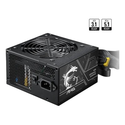 Sursa MSI MAG A650BN PCIE5 II 650W, 80 PLUS Bronze Sursa MSI MAG A650BN PCIE5 II 650W, 80 PLUS Bronze