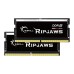 Memorie RAM laptop G.SKILL Ripjaws 64GB (2x32GB) DDR5 5600MHz CL40, SO-DIMM Memorie RAM laptop G.SKILL Ripjaws 64GB (2x32GB) DDR5 5600MHz CL40, SO-DIMM