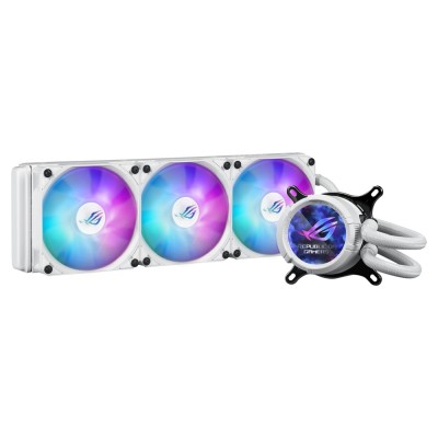 Cooler CPU Asus ROG STRIX LC III 360 ARGB LCD White Edition, 3x120mm, ARGB Cooler CPU Asus ROG STRIX LC III 360 ARGB LCD White Edition, 3x120mm, ARGB