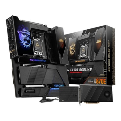 Placa de baza MSI MEG X870E GODLIKE, AMD X870E, AM5, eATX, DDR5, Wi-Fi 7