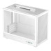 Carcasa DeepCool CH160 PLUS Wh Mini Tower, tempered glass, Alb