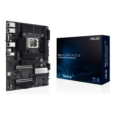 Placa de baza ASUS PRO WS Z890-ACE SE, Intel Z890, LGA 1851, ATX, DDR5, 10GbE