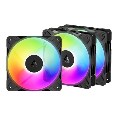 Ventilator carcasa Arctic P12 Pro Reverse A-RGB 120mm, PWM, ARGB, pachet x3 Ventilator carcasa Arctic P12 Pro Reverse A-RGB 120mm, PWM, ARGB, pachet x3