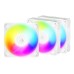 Ventilator carcasa Arctic P12 Pro Reverse A-RGB 120mm, PWM, ARGB, Alb, pachet x3