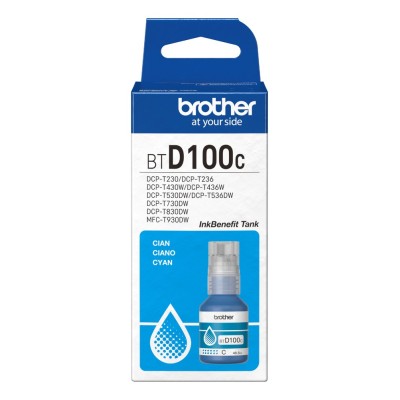 Cartus Cerneala Brother BTD100C Cyan 48.8ml/5000 pagini Cartus Cerneala Brother BTD100C Cyan 48.8ml/5000 pagini