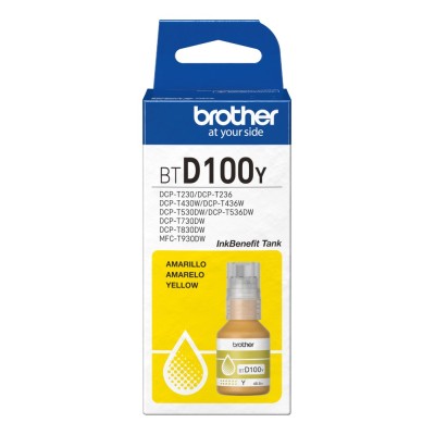 Cartus Cerneala Brother BTD100Y Galben 48.8ml/5000 pagini Cartus Cerneala Brother BTD100Y Galben 48.8ml/5000 pagini