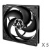 Ventilator carcasa Arctic P14 Value Pack 140mm, Non-PWM, pachet x5
