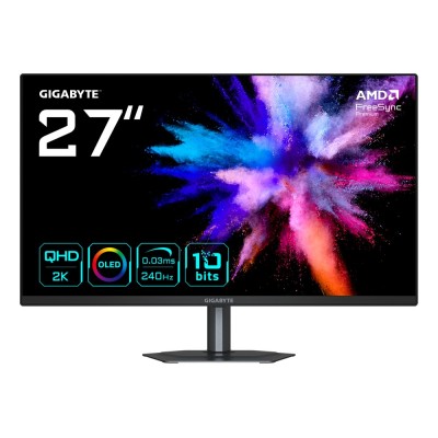 Monitor Gigabyte GO27Q24 27 inch, 2560 x 1440 px, OLED, 240 Hz, Gaming